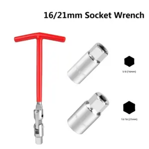 chave de vela ignição 16mm 21mm