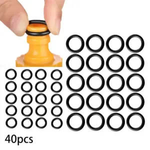 Kit Anéis Vedação Borracha Lavadora Pressão M22 1/4" 3/8"
