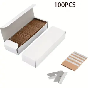 lâmina raspador metal vidro 100 peças