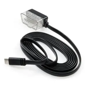 cabo obd2 tipo-c hud