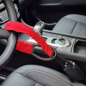 trava de volante antifurto aço