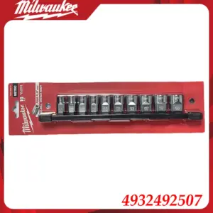 jogo soquetes milwaukee 3/8 10-19mm