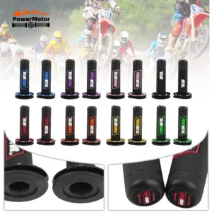 manopla de borracha motocicleta 7/8 polegadas