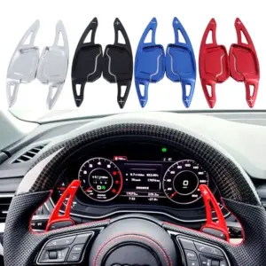 extensão paddle shift alumínio audi