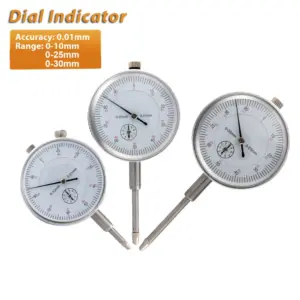 indicador de mostrador 0-10mm 0,01mm