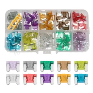 kit mini fusíveis lâmina automotivo