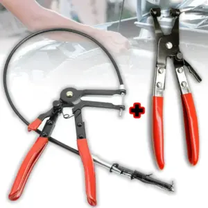 kit alicate longo abraçadeiras mangueira