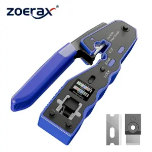alicate crimpar rj45 cat6 pass-through