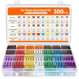 kit sortimento fusíveis automotivos lâmina