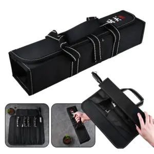 bolsa de facas tipo estojo 6 compartimentos