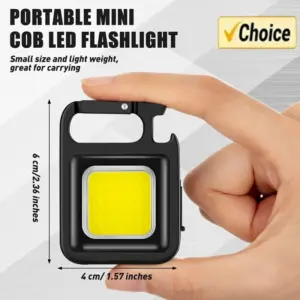 mini lanterna led cob magnética