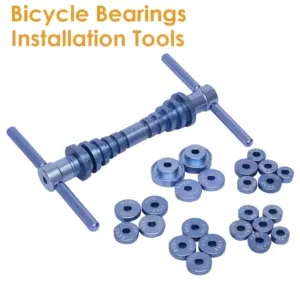 kit extrator instalador rolamento bicicleta