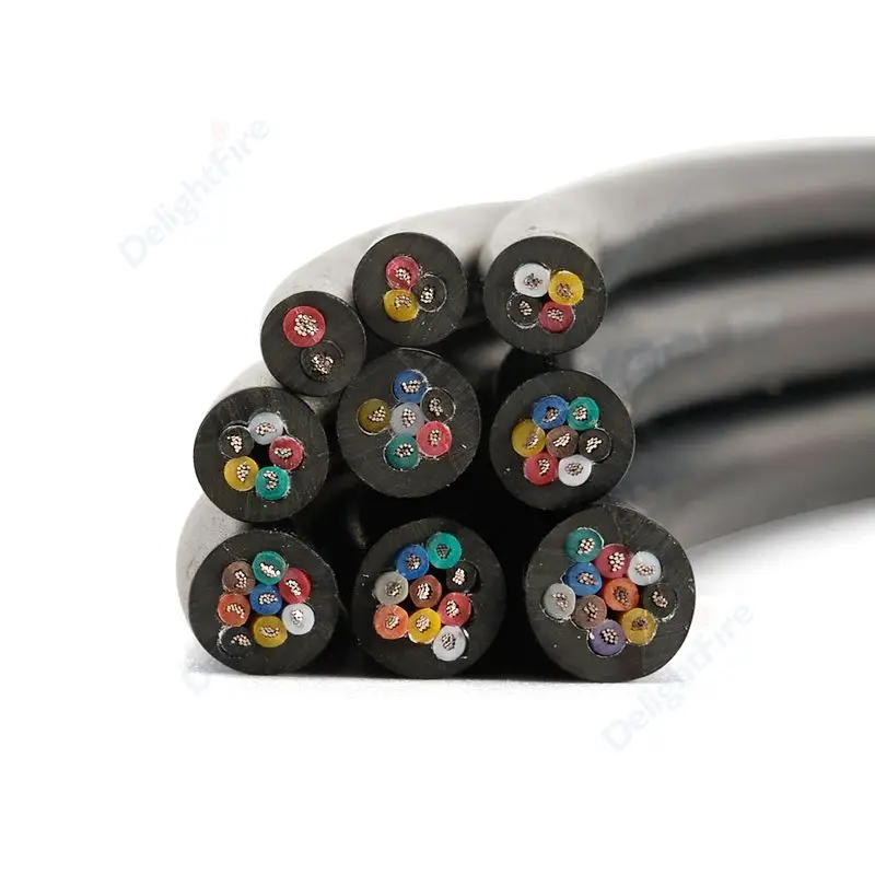 Fio Elétrico Automotivo 12V 2 a 8 Vias para LED e Alto-Falantes - Imagem 3