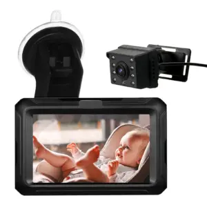 monitor bebê carro tela 4.3 polegadas visão noturna