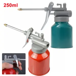 lata de oleo 250ml bomba de dedo