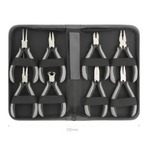 kit alicates precisão 8 peças