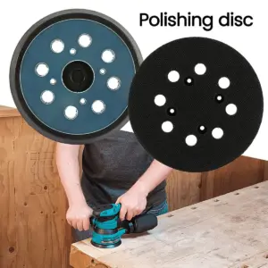 disco de lixamento 125mm 8 furos velcro