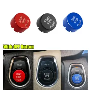 botão start stop bmw f series vermelho