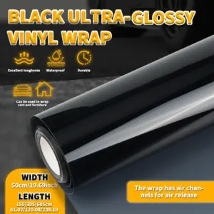 vinil adesivo envelopamento automotivo preto