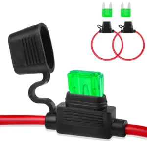 mini suporte de fusível em linha automotivo