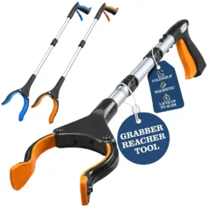 pegador magnético dobrável 109cm