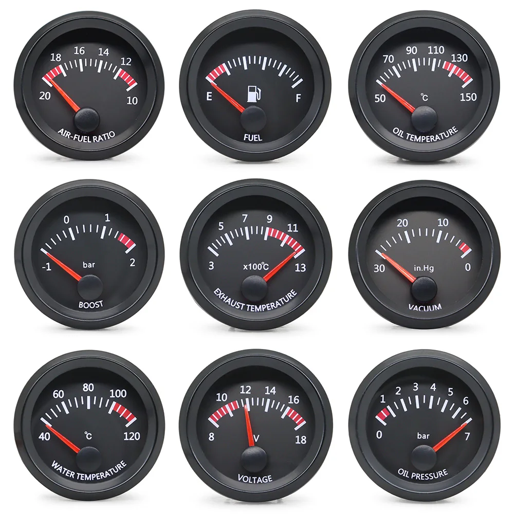 medidor automotivo 52mm 12v