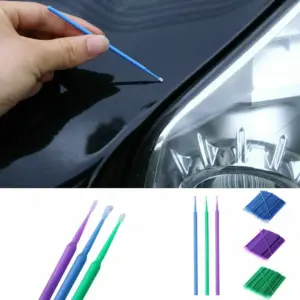 pincel aplicador tinta retoque automotivo