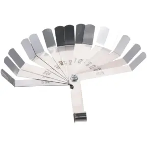 calibrador de folga 16 lâminas 0.05-1.0mm