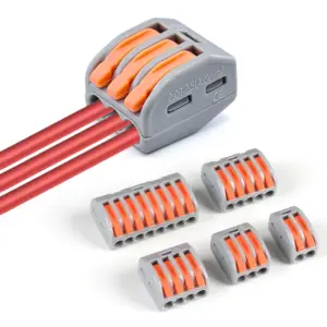 conector de fio gaiola mola