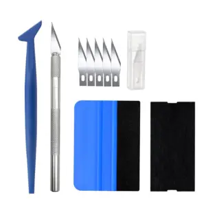 kit ferramentas aplicação película automotiva