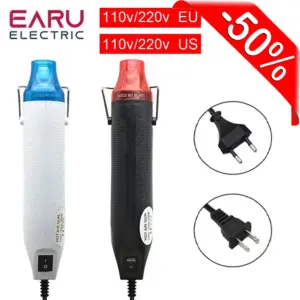 mini pistola de ar quente 300w bivolt