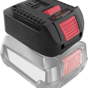 adaptador bateria bosch 18v pba gba