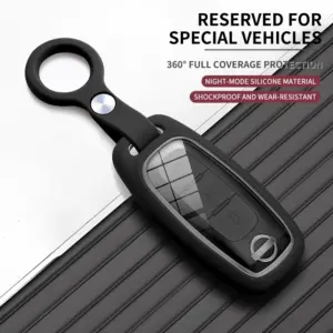 capa de silicone chave nissan