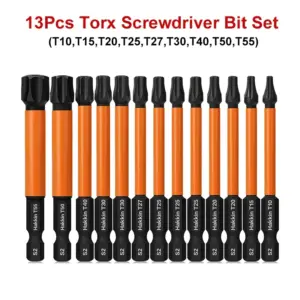 jogo de bits torx de segurança