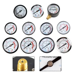 manômetro compressor de ar 0-180psi