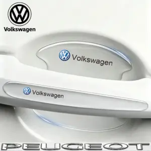 adesivo protetor maçaneta porta carro vw