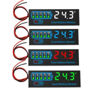 indicador de nível de bateria dc 7-55v