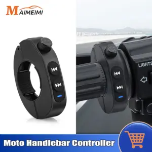 controlador de mídia guidão bluetooth moto