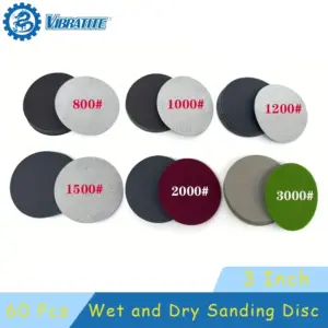 kit discos lixa 75mm 800 3000 grãos