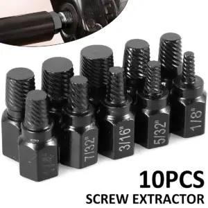 kit extrator de parafuso danificado