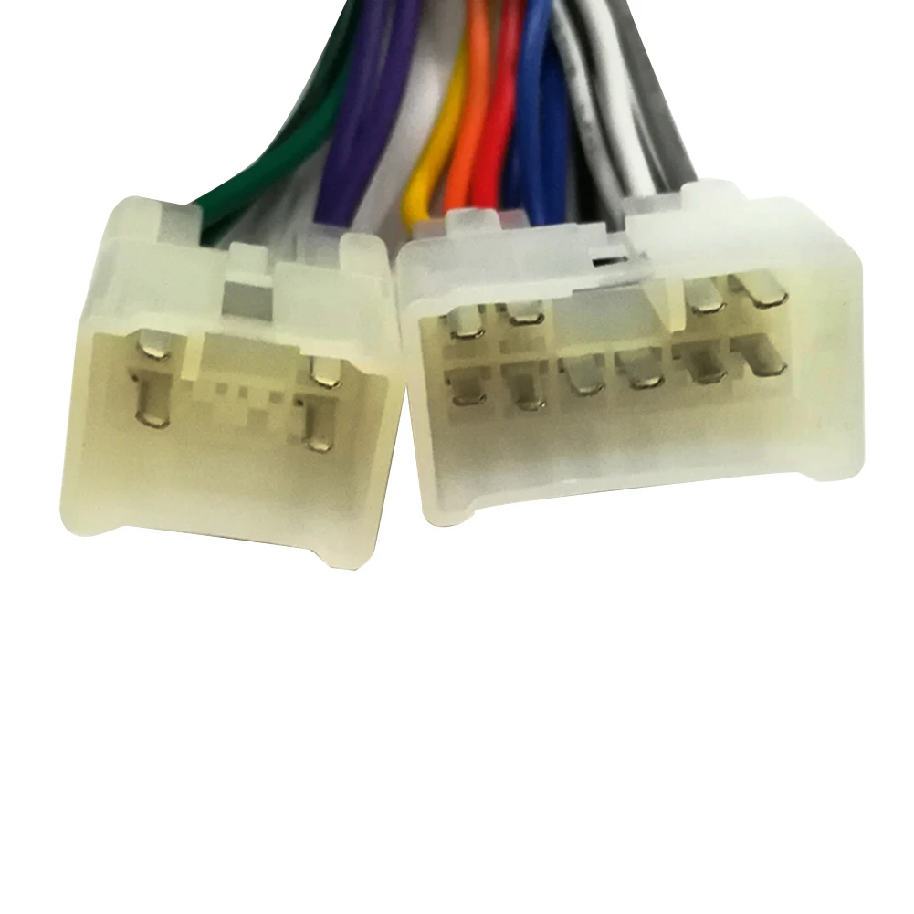 Chicote Adaptador ISO Rádio para Toyota Camry Corolla RAV4 Yaris - Imagem 5