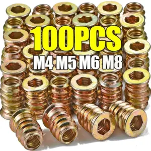 kit porcas rosqueadas m4 m5 m6 m8