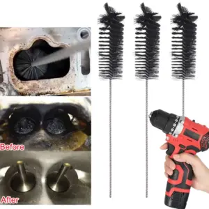 escova limpeza carbono válvulas automotivas