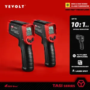 termômetro infravermelho digital yevolt ta600