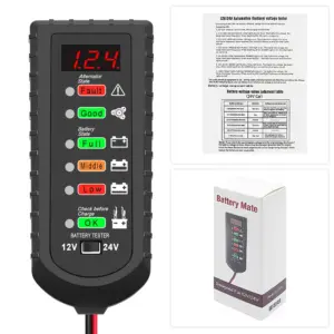 testador de bateria automotiva 12v 24v