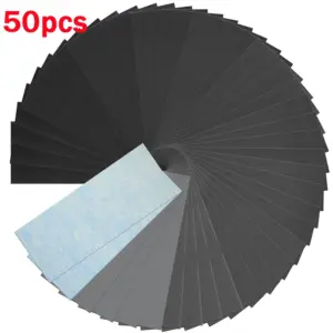kit 50 lixas d'água e seco