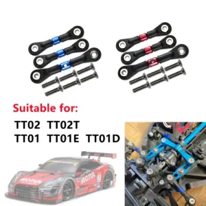 hastes de direção ajustáveis tamiya tt-02