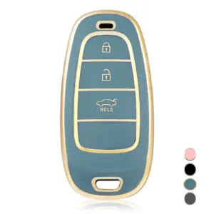 capa chave 3 botoes hyundai tpu