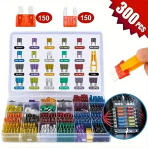 kit sortimento fusíveis lâmina automotivo