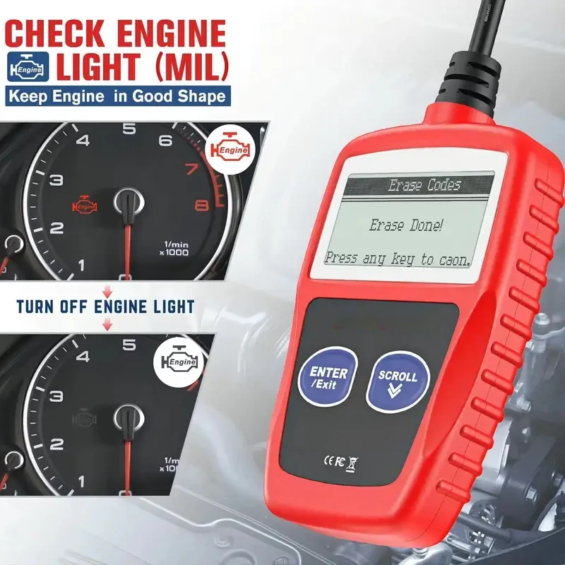 Scanner OBD2 Bluetooth para sistemas ISO VPW PWM CANBUS 12V - Imagem 4